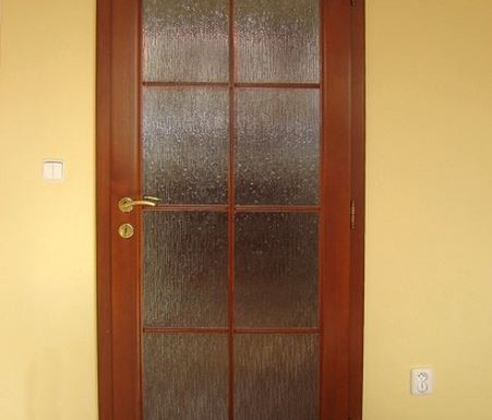 Prosklené interiérové dveře